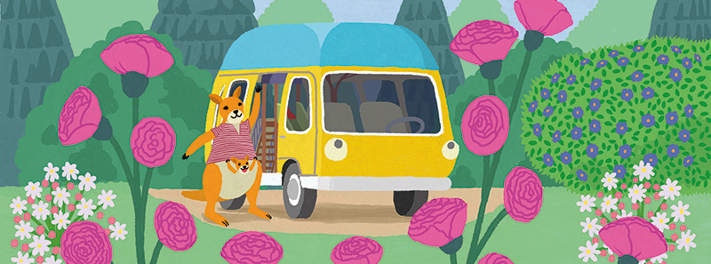 A la garderie de madame Kangourou