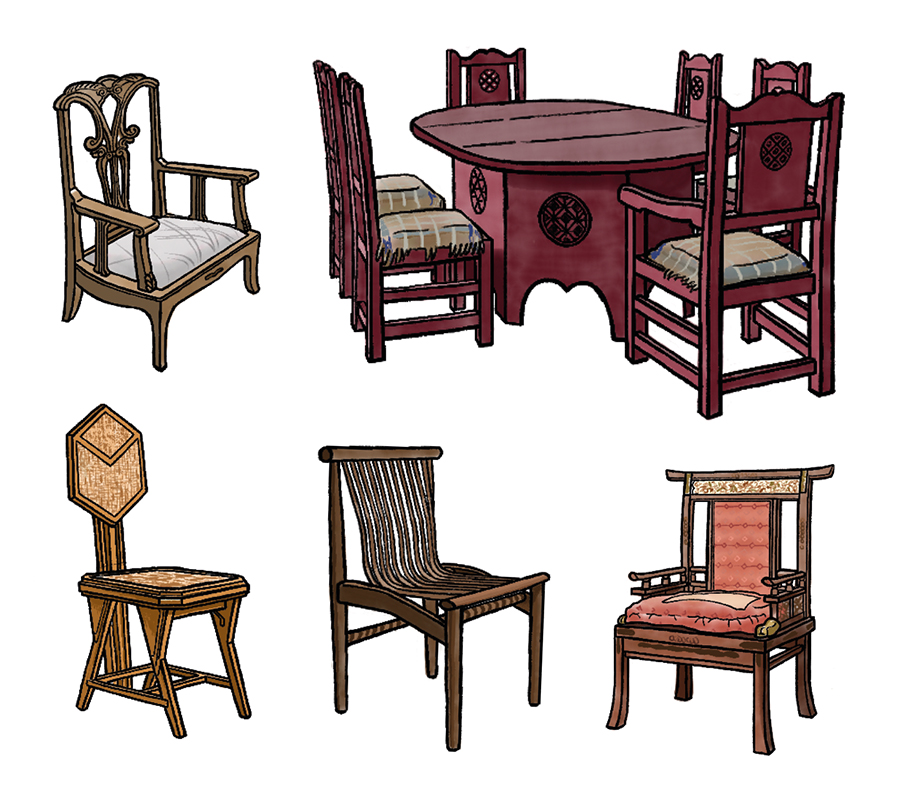 Illustration - meuble