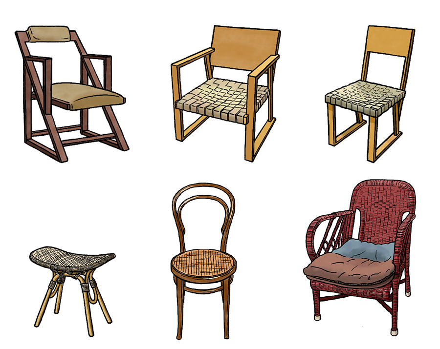 Illustration - meuble