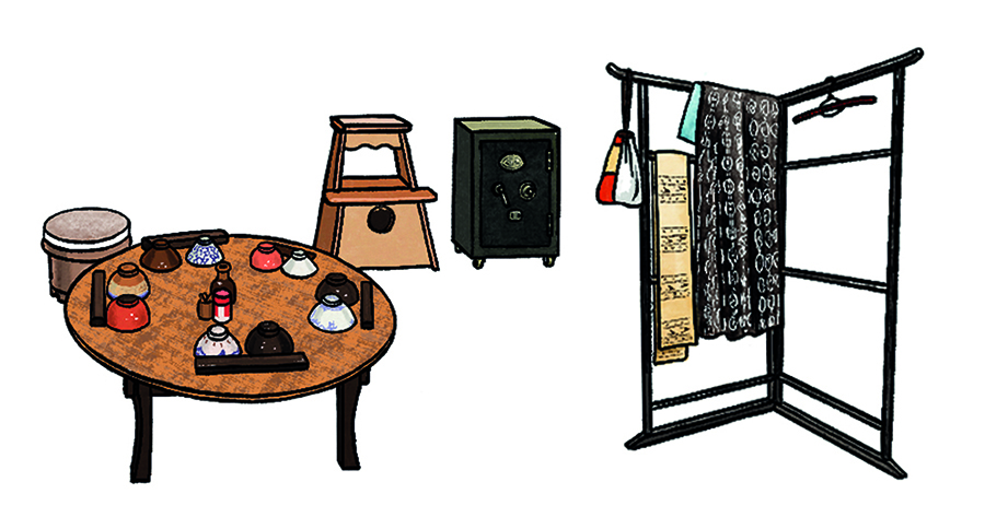 Illustration - meuble