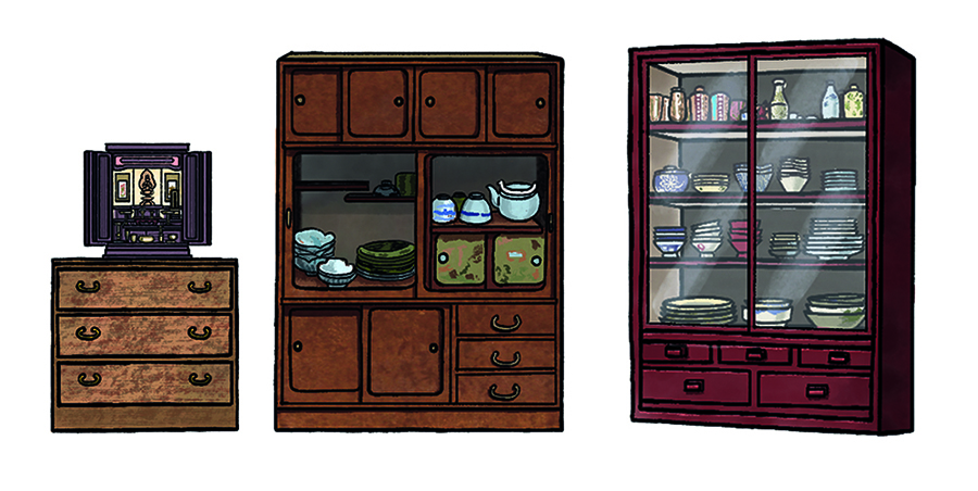 Illustration - meuble