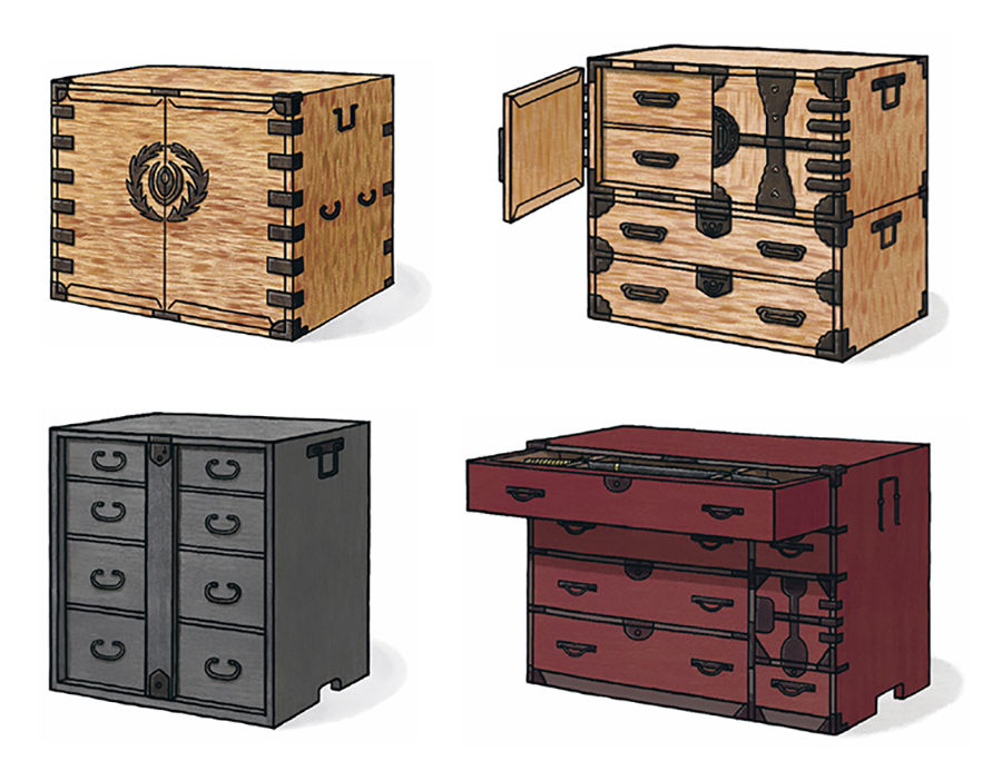 Illustration - meuble