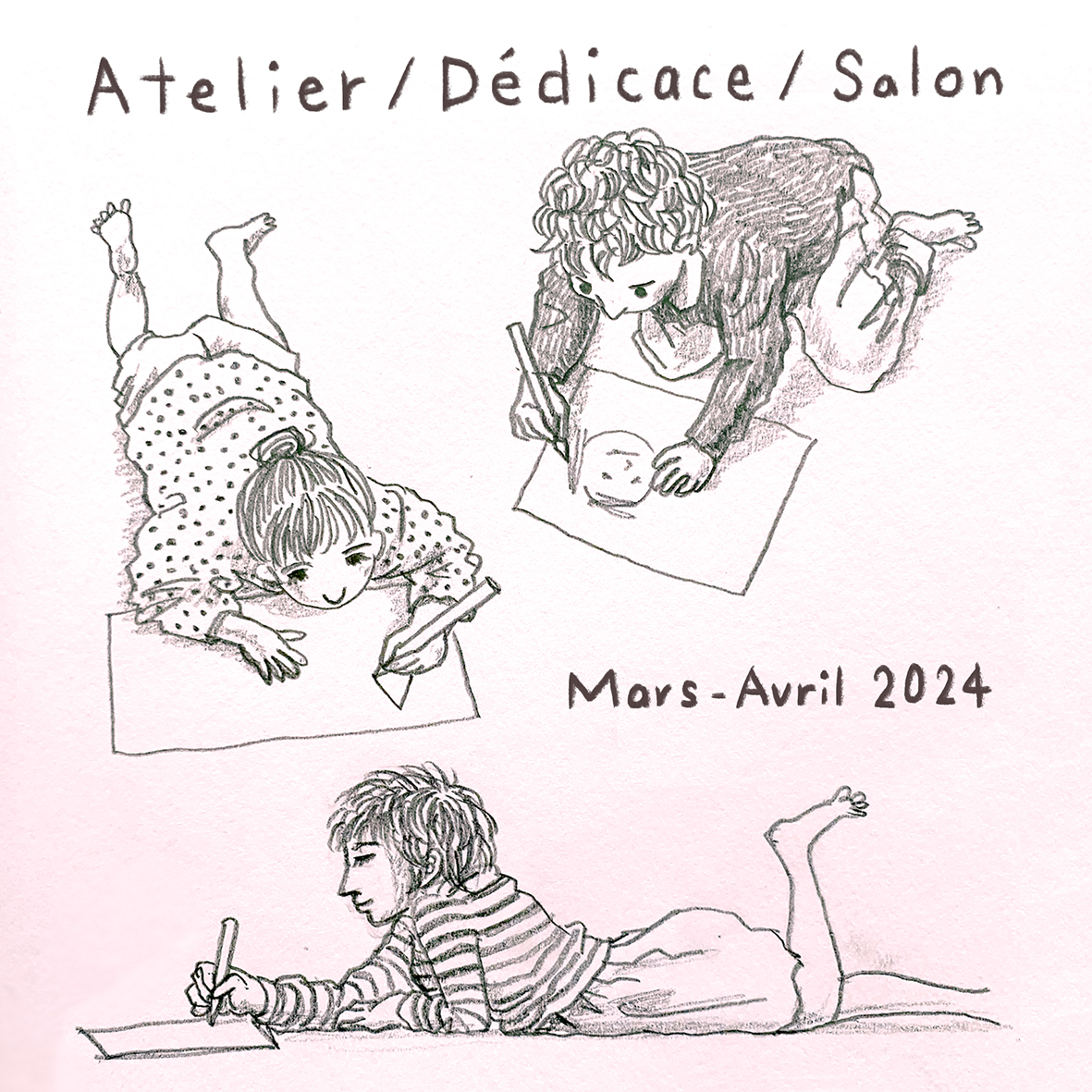 Dédicaces mars-avril 2024