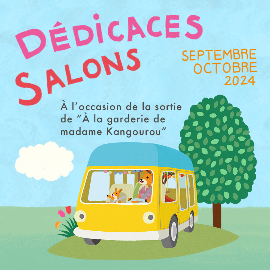 Dédicaces septembre-octobre 2024